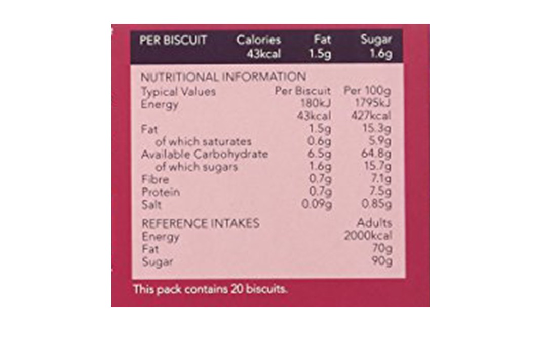 Nairns Mixed Berries Oat Buscuits   Box  200 grams